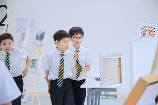 惠立艺术展,南通惠立学校